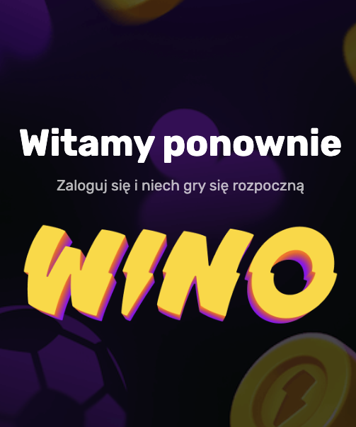 Logowanie i rejestracja w Wino Casino